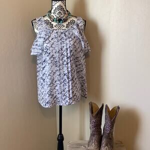 Chicos cold shoulder top